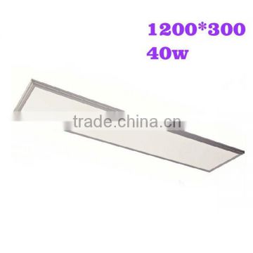 38-40w 1200*300mm 120lm/w Wholesale Square led panel light price