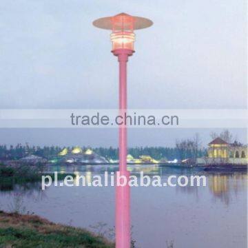 High quality steel garden light with PMMA or PC lampshade