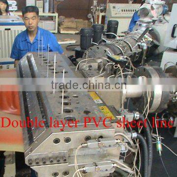 PVC wave roofing production line