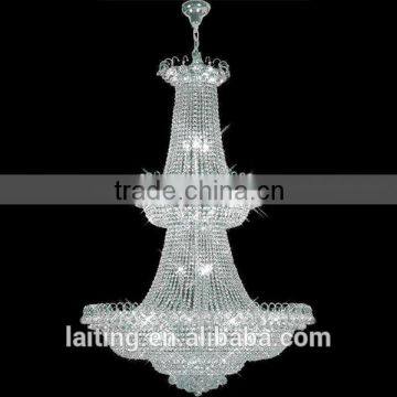 luxury crystal chandelier, fancy chandelier for hotel lobby