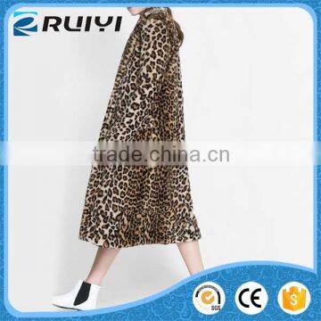 fashion lady long style faux fur coat