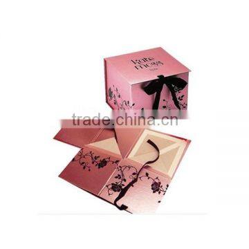 Fashion Cardboard Foldable Box, Folding Box With Magnets Clousre