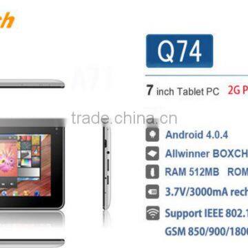 wintouch Q74 2g bluetooth call tablet mini