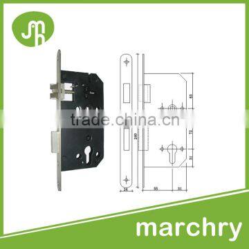 Stainless Steel Euro Profile Security 55x72mm Door Lock photo-5