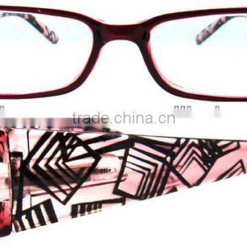 2013 fashion Plastic prism reading glasses