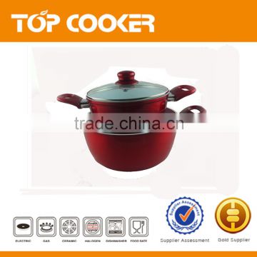 24/28cm induction cookware aluminum nonstick casserole