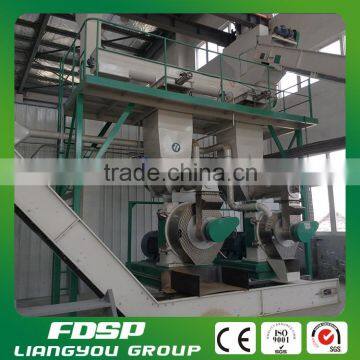 CE approved High Quality 2-2.5TPH complete wood pellet production line