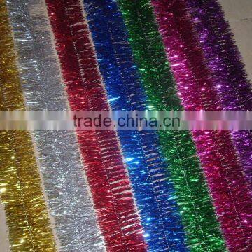 Tinsel Garland Christmas Decoration photo-2
