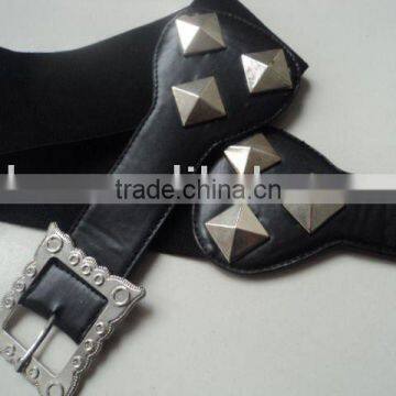 women elastic belts+PU material