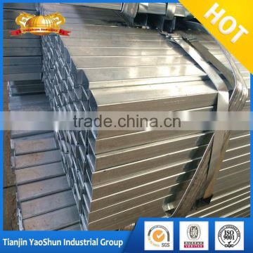 thick wall hollow pre galvanised rectangular square steel tube carbon galvanised square steel