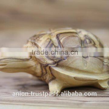 Olive Wood Carved Turtle