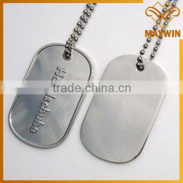 Made in China Custom Military Metal Dog Tag photo-4