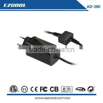 Dongguan factory 90W Universal and Automatic Wall mount Laptop adapter AD-380