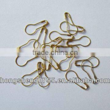 Bulb Shaped Safety Pin With Gold Color In Bulk Price