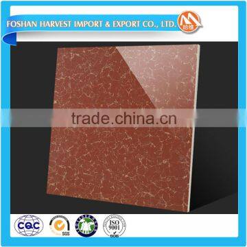 Le Chine Carreaux Rouges de Ceramique Rouge Porcelaine