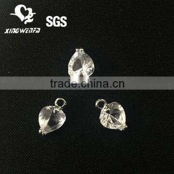 crystal heart shape bras pendant 5100#