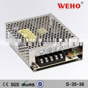 High Quality 220v 36v transformer power supply 35w switch power supply smps