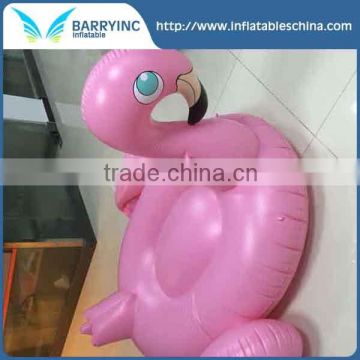 custom pool float Inflatable water pool toys white black gold swan , 190cm pvc pink flamingo