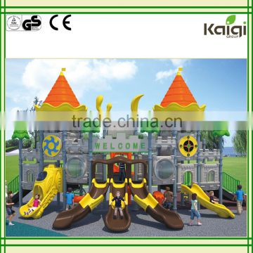 Kindergarten Castle Playground Slide and Games Outdoor KQ50058A