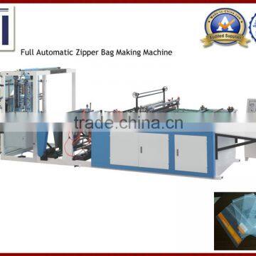 Full Automatic Plastic Film Zipper Bag Making Machine