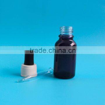 15ml essential oil bottle with dropper