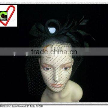 Black hairwear for party