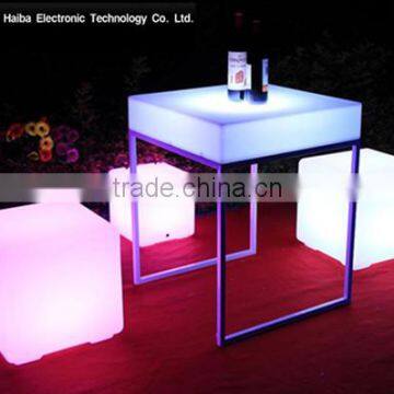 battery powered remote control events bar furniture wine bottle display reception led counter nightclub bar counter