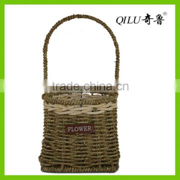 Beautiful water hyacinth flower basket