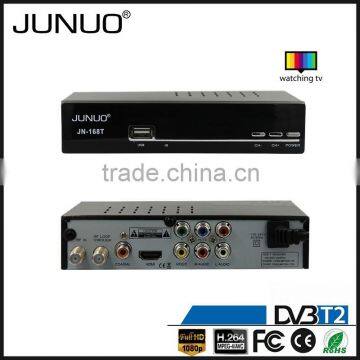JUNUO Shenzhen Factory 2016 Good Quality H.264 Full hd Mstar 7t01 Strong tv Decoder Set Top Box Dvb t2 Kenya photo-3