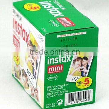 Fujifilm Fuji Instax Mini White 50 Film 7s 8 25 50s 90 300 Camera Share SP-1 photo-4