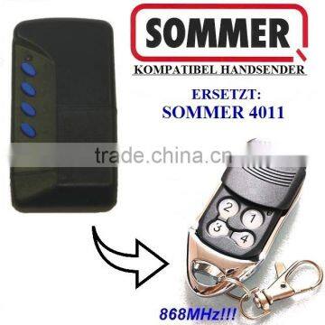 For SOMMER remote 4011, SOMMER garage door remote duplicator 868MHZ