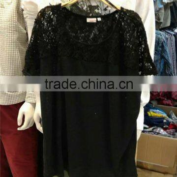 Fashion Crochet Lace Tops Hollow Out Lady Lace Shirt