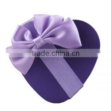 Purple Heart Wedding Candy Box