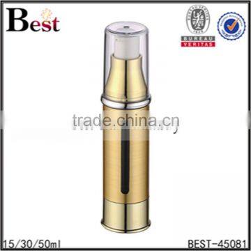 cheap price high quality wide application airless cosmetic bottle 15ml / 30ml / 50ml