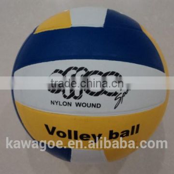 Promotional Rubber Volleyball/colorful volleyball/official size volleyball