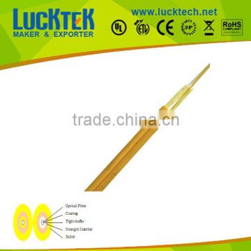 2.0mm Duplex flat indoor optical fiber cable