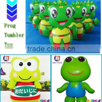 Factory Inflatable Frog Prince tumbler