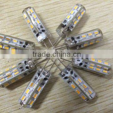 Low voltage 12V SMD3014 1.5W silicon LED G4