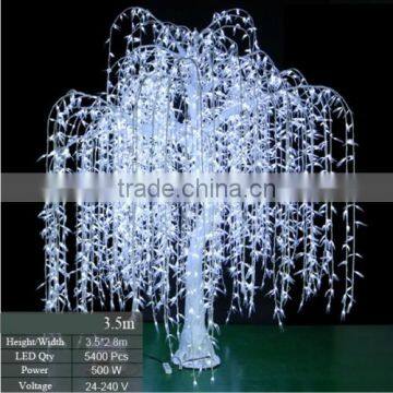 Hot-sale Weeping Willow Garden Decorative Led Tree photo-2