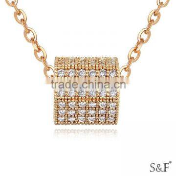 17601 Fashion Necklace 2014 Cubic Zirconia Pendant Necklace