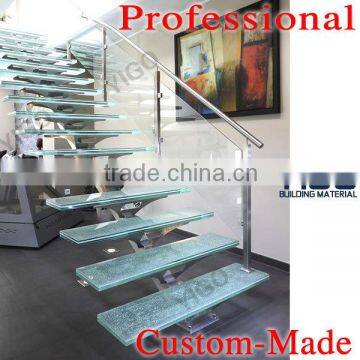 Modular glass steel stairs 9004-11