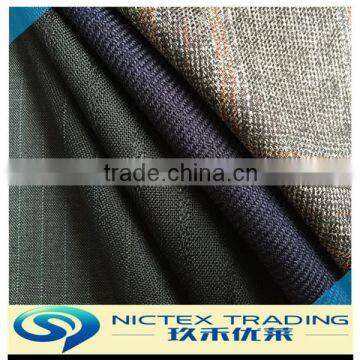 worsted virgin wool fabric for suiting