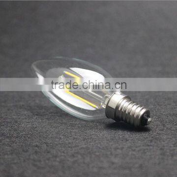 ce Rohs Ac110v Ac220v E12 E14 C35 Dimmable 2W Led Filament Lamp Quality Choice photo-2