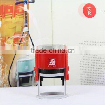 Custom Name Oval Rubber Seal Stamp Machine /self Inking Stamp photo-4