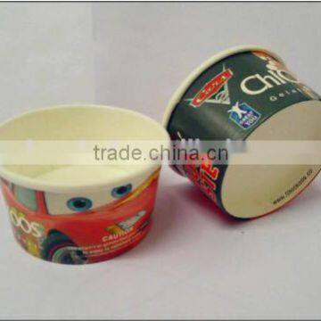 European and American market Food grade standard ice cream paper cups