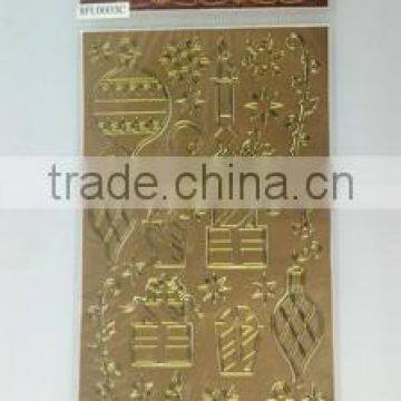 Marry Christmas Pigeon_ Bells_ Bronzing Sticker photo-6