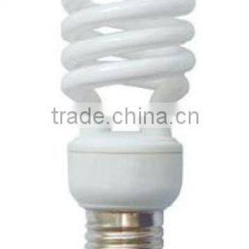 high CRI 7mm T2 8W Half spiral energy saving lamp with CE Rohs