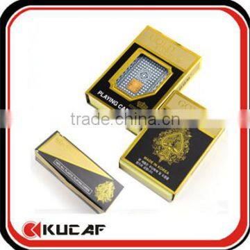 2015 printing plastc playing card with paper box