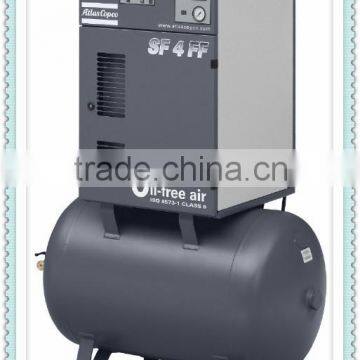 Atlas 2HP Scroll Oil Free compressor