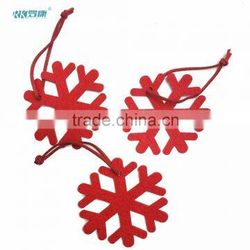 2016 high quality animal shape felt christmas tree decorations